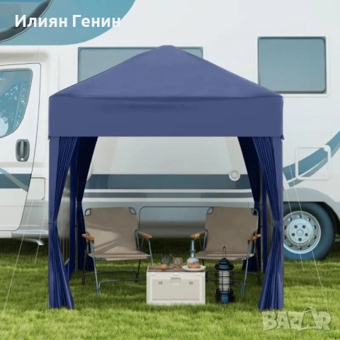 Outsunny Разгъваща се шатра, снимка 12 - Градински мебели, декорация  - 51853221