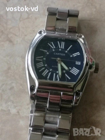 CARTIER AUTOMATIC МЪЖКИ ЧАСОВНИК РАБОТЕЩ, снимка 15 - Антикварни и старинни предмети - 53295407