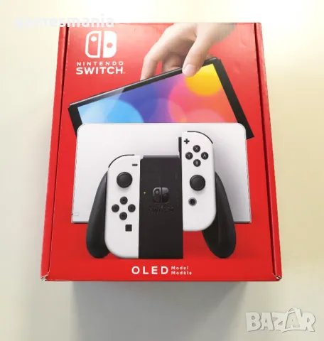 [NINTENDO] Пълен комплект Switch OLED - White/ ОТЛИЧНО състояние!, снимка 2 - Nintendo конзоли - 48053767