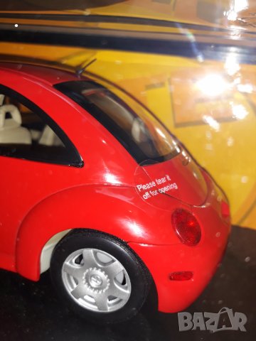 Volkswagen Beetle 1.18  Gate Diecast Metal.!, снимка 11 - Колекции - 35684924