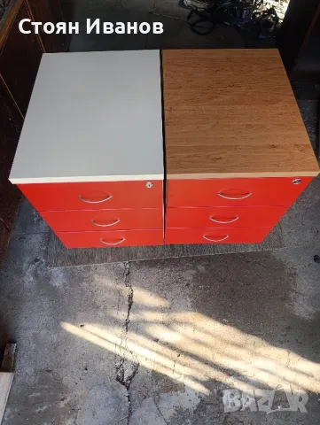 Шкафче за бюро-контейнер с чекмеджета , снимка 3 - Шкафове - 49349114