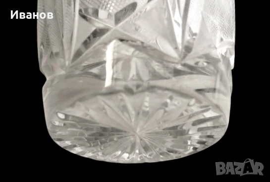 Кристална ваза Miranda - Crystalite Bohemia, снимка 5 - Вази - 51480200