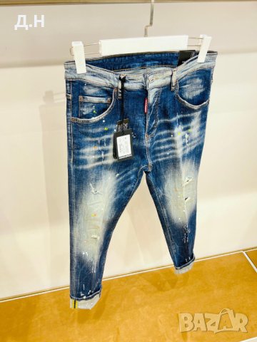 Dsquared мъжки дънки, снимка 4 - Дънки - 41668606