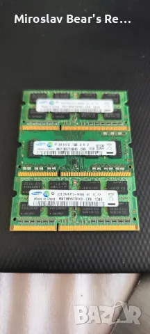 3 бр 2GB DDR3 плочки Рам/Ram памет SAMSUNG , снимка 3 - RAM памет - 50401311