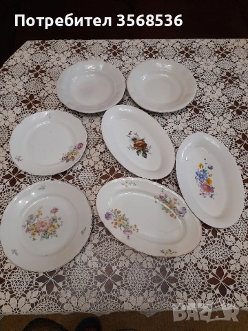 Порцеланови чинии ,някои за допълване, снимка 14 - Чинии - 48289993