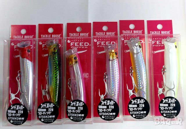 Воблер Tackle House Feed Popper CFP100mm.