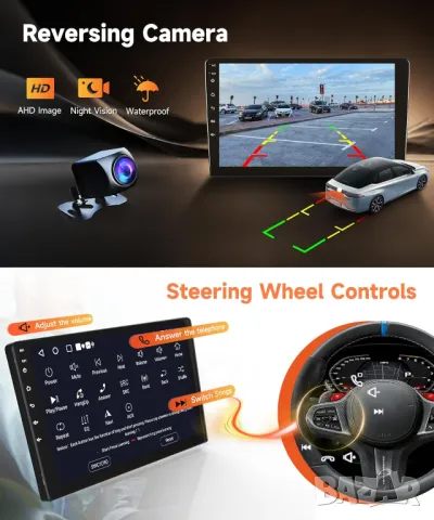 Мултимедия за Honda Jazz / Fit, Android, Навигация, Андроид плеър, 2DIN, 2002-2008 година Honda Jazz, снимка 7 - Аксесоари и консумативи - 49786372