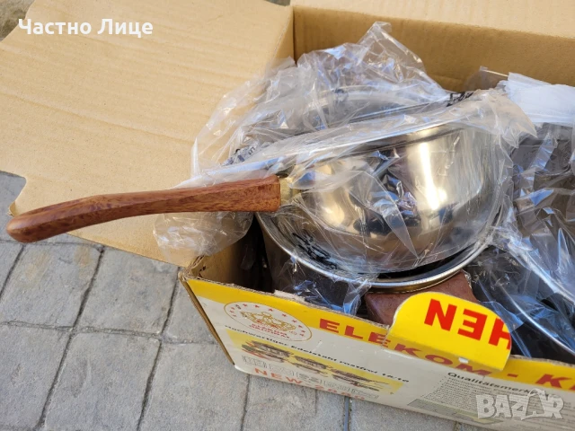 Комплект тенджери 12 части, снимка 5 - Съдове за готвене - 50612685