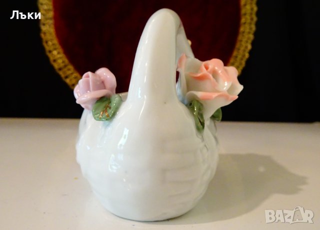 Порцеланова статуетка Лебед,бижутерка. , снимка 3 - Статуетки - 41789663