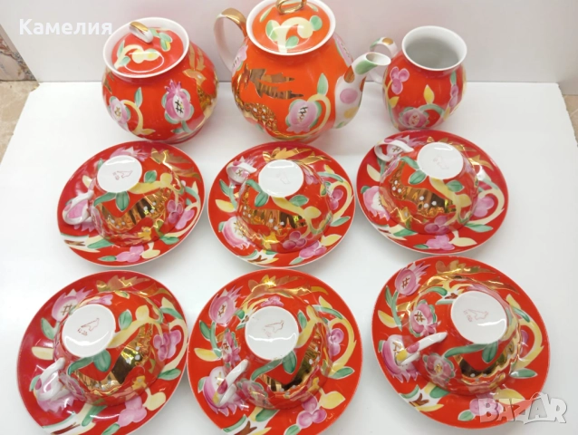 Руски порцелан , снимка 13 - Сервизи - 52635099