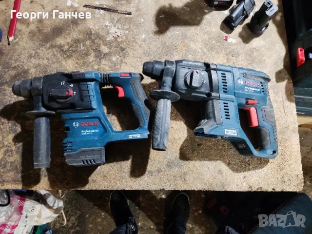 Акумулаторен перфоратор Бош 2 броя