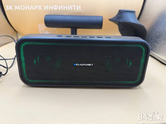 Bluetooth Тонколонка Blaupunkt/PS 200/+ кабел за зареждане, снимка 2 - Тонколони - 53758976