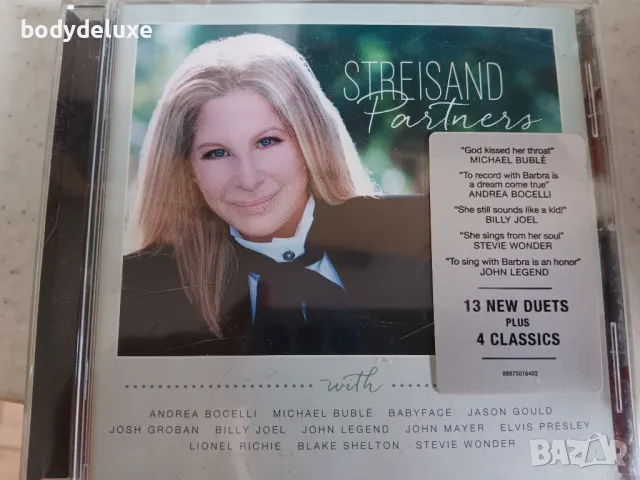 BARBRA STREISAND АУДИО ДИСКОВЕ, снимка 3 - CD дискове - 28248278