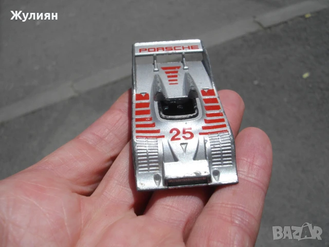 СТАРА МЕТАЛНА КОЛИЧКА PORSCHE 917/10 SIKU W. GERMANY , снимка 2 - Антикварни и старинни предмети - 50503426