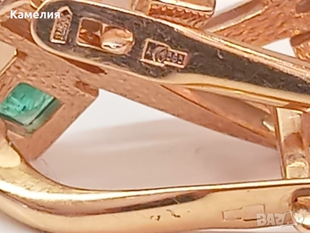 Руско злато, снимка 8 - Обеци - 52224983