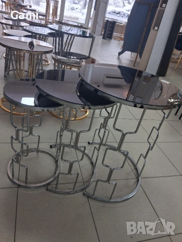 Тройни помощни маси, снимка 4 - Маси - 53518791