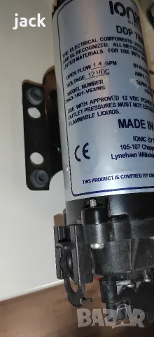 Aquatec Мембранна помпа 12V. DDP7800, снимка 3 - Водни помпи - 55748182