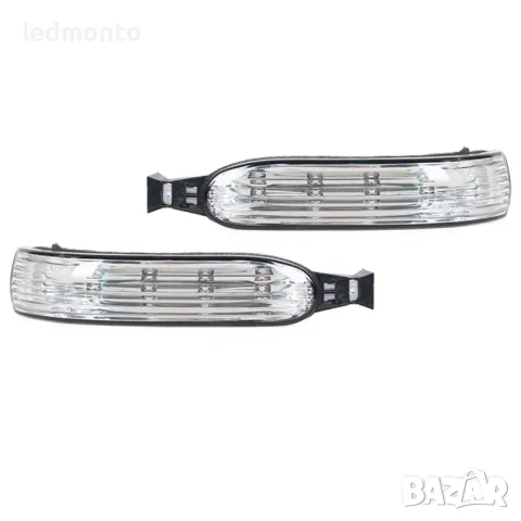 Мерцедес W163 ML 2002-2005 лед мигачи мл W163- Мигачи за Огледало с LED Лампи, снимка 3 - Части - 48981828
