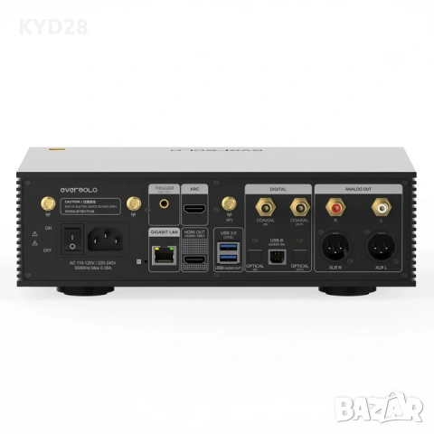 Продавам стриймър Eversolo DMP-A6 GEN2 като нов! В гаранция., снимка 3 - Ресийвъри, усилватели, смесителни пултове - 53822251