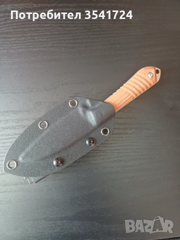 Нов нож стомана Sandvik 14С28N , снимка 4 - Ножове - 53657836