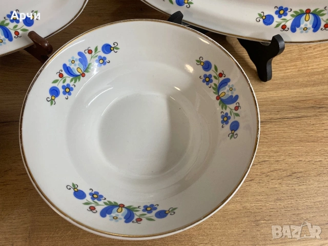 Полски порцеланов сервиз за хранене -LUBIANA, снимка 4 - Сервизи - 53660615