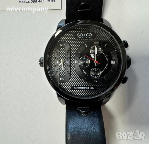 Часовник SO&CO New York , снимка 7 - Мъжки - 51891228