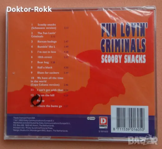 Fun Lovin' Criminals – Scooby Snacks - The Collection 2003 CD, снимка 2 - CD дискове - 48160377