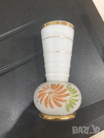 Стъклена ваза/вазичка, снимка 2 - Вази - 53817547