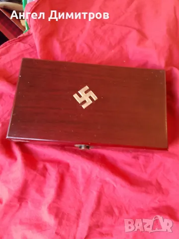 Трети райх страхотна дървена кутия 
