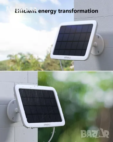 Комплект камера за наблюдение + соларен панел IMOU KIT/IPC-B32P/FSP12 Cell Go Wi-Fi, снимка 5 - IP камери - 49807577