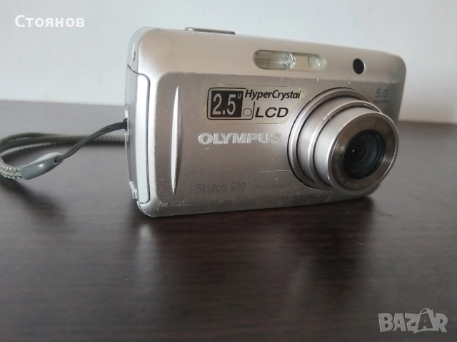 OLYMPUS Stylus 500 Digital camera 5.0 MP x 3 Optical Zoom, снимка 1