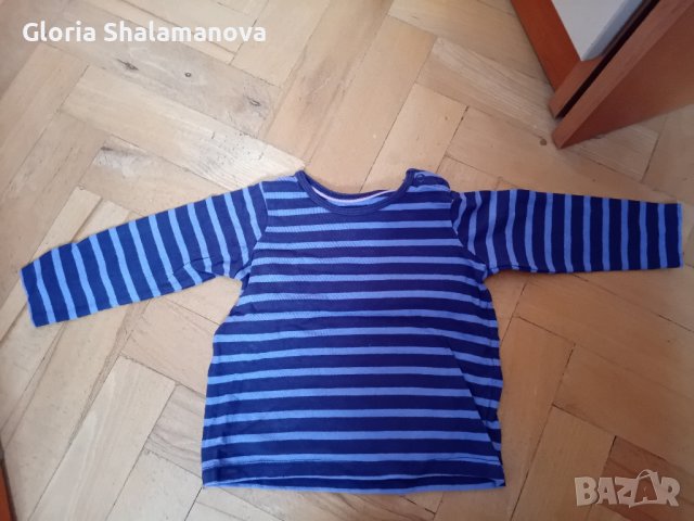 Шапки и блузи 0-6 м., снимка 3 - Бебешки блузки - 44258641