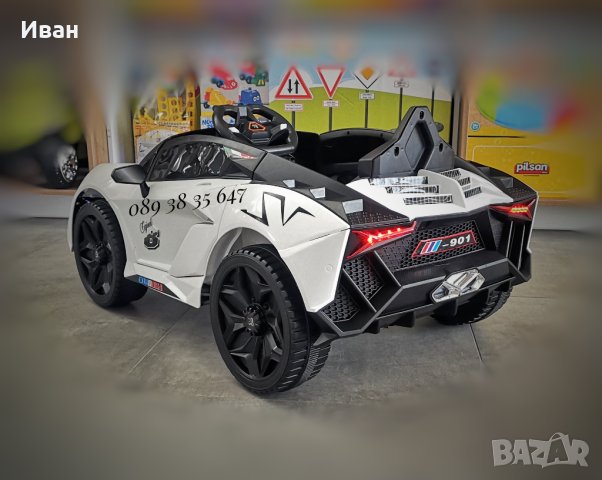 ТОП ЦЕНА!НОВО!Акумулаторна кола CORDOBA с 12V батерия,Bluetooth,USB, снимка 7 - Детски велосипеди, триколки и коли - 41604191