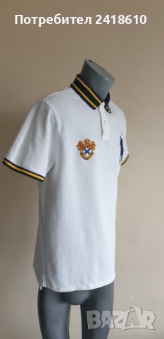 POLO Ralph Lauren Pique Cotton Custom Slim Fit Mens Size M НОВО! ОРИГИНАЛ! Мъжка Тениска!, снимка 7 - Тениски - 44480894