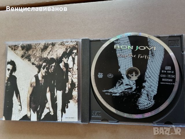 BON JOVI - keep The fait / ОРИГИНАЛЕН диск , снимка 2 - CD дискове - 39913555