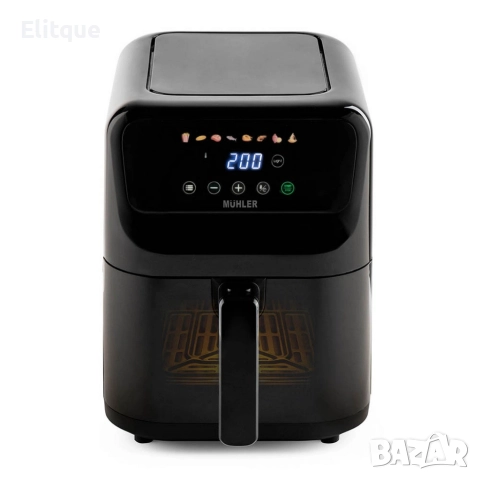 Фритюрник с горещ въздух MFX-515, 1500W, 5L, LED