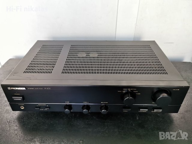 Стерео усилвател PIONEER A-202, снимка 4 - Ресийвъри, усилватели, смесителни пултове - 42013626