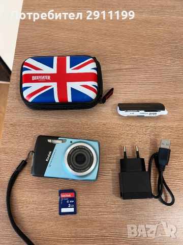 Фотоапарат Kodak 12 Mp с подаръци