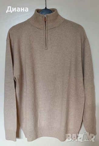 Мъжки пуловери и жилетки с цип-кашмир,мерино, снимка 3 - Пуловери - 52772111
