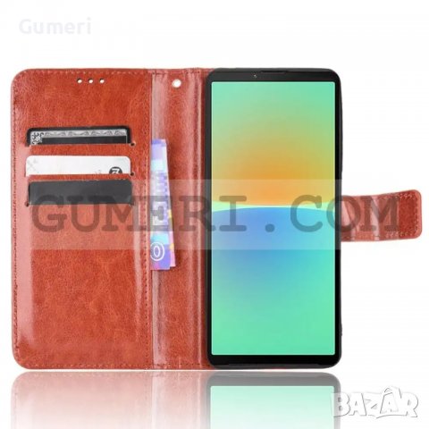 Sony Xperia 10 IV - Тефтер Стойка, снимка 5 - Калъфи, кейсове - 39445383