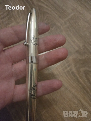 Pilot Silvern Turtles 14k Gold nib Fountain pen, снимка 2 - Други ценни предмети - 53686466