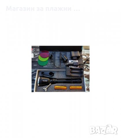 МОЩЕН ЛЕД ФЕНЕР ЛОВ МЕК БЪРЗ СПУСЪК СТОЙКА ОРЪЖИЕ ВЪЗДУШНА ЛОВНА ПУШКА - код 2888, снимка 4 - Оборудване и аксесоари за оръжия - 34288378