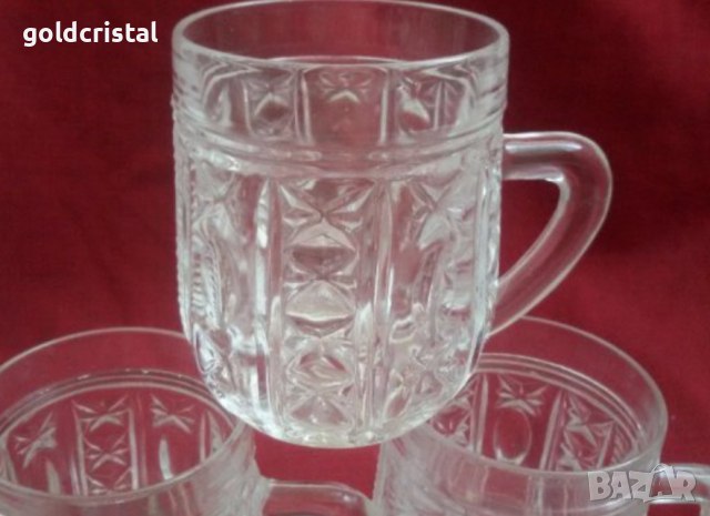 руски  кристални чаши халби , снимка 2 - Антикварни и старинни предмети - 19064414