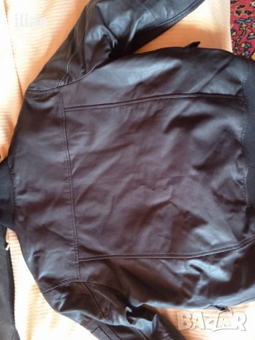 Мъжко кожено яке , снимка 3 - Якета - 41398459