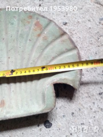 Стар чугунен орнамент, снимка 2 - Антикварни и старинни предмети - 35940372