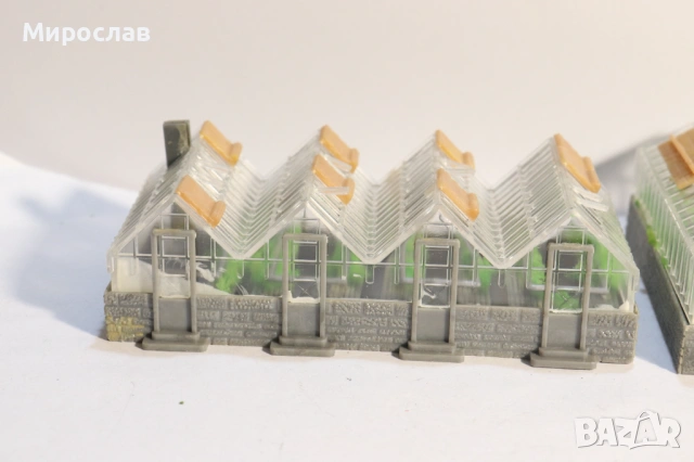 FALLER? KIBRI?VOLLMER H0 1/87 ОРАНЖЕРИЯ СГРАДА КЪЩА ВАГОН ВЛАК ЖП, снимка 2 - Колекции - 53418020