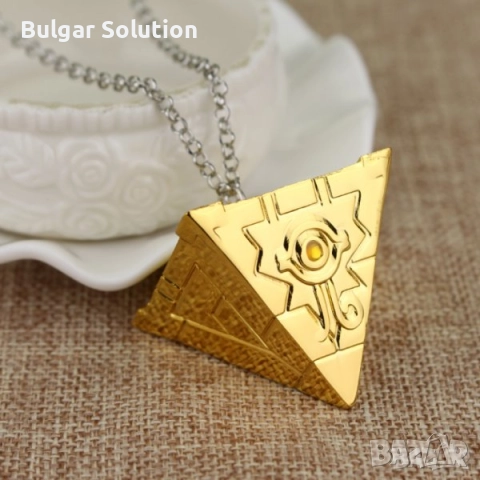 🔱🔱 Yu-Gi-Oh! 3D Хилядолетният Пъзел – Колекционерско Колие / Медальон, снимка 3 - Колиета, медальони, синджири - 52598227