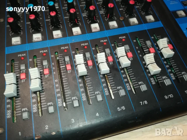 YAMAHA MG12 MIXING CONSOLE-1207252055, снимка 13 - Ресийвъри, усилватели, смесителни пултове - 51000406
