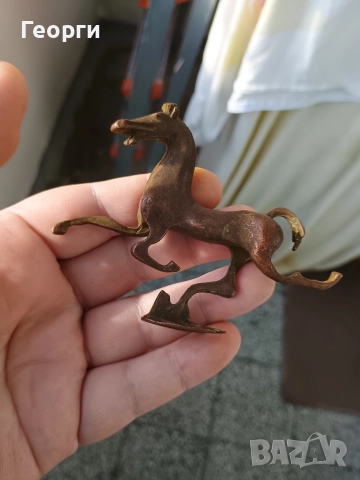 Бронзови конче-64, снимка 3 - Антикварни и старинни предмети - 52688946