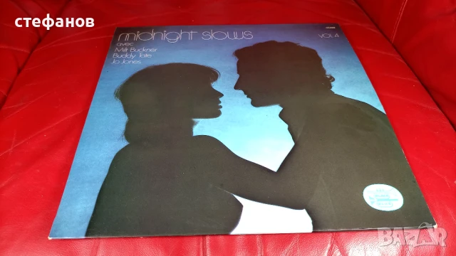 Дългосвиреща грамофонна плоча джаз MIDNIGHT SLOUS vol 4 с Milt Buchner, Jo Jones, Френска преса